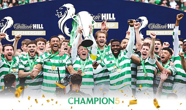 İskoçya Ligi'nde şampiyon Celtic oldu Ek bilgi ve fotoğraf eklendi