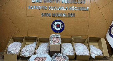 İzmir'de 11 milyon 904 bin 456 sentetik hap ele geçirildi