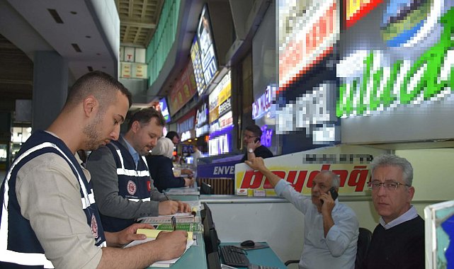 İzmir'de otogar ve toptancı hallerinde bayram öncesi denetim; işletmelere ceza yağdı