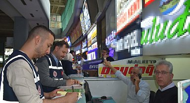 İzmir'de otogar ve toptancı hallerinde bayram öncesi denetim; işletmelere ceza yağdı