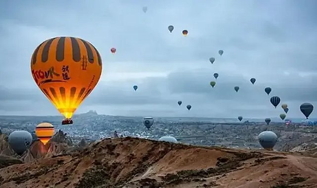 Kapadokya'da bayram tatilinde konaklama tesislerinin doluluk oranı yüzde 80'e ulaştı