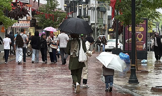 Karabük'te sağanak