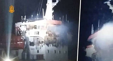 Karadeniz’de Türk gemisine İHA saldırısı