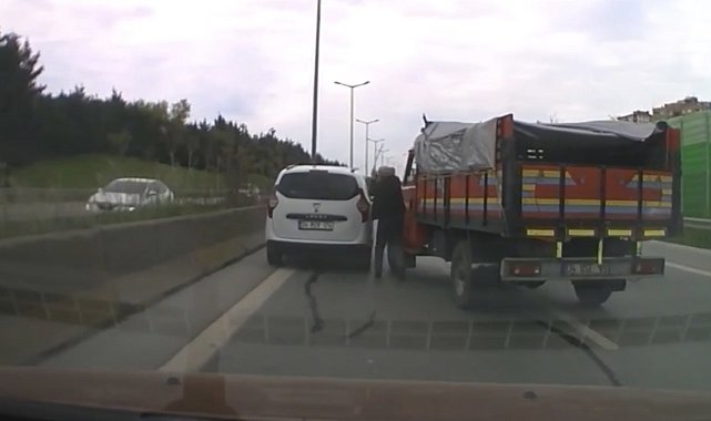 Kartal'da trafikte tartıştığı sürücünün aracına saldıran kamyon şoförüne 180 bin lira ceza