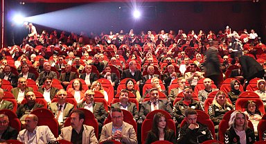 Kayseri'de 'Bir Adam Yaratmak' filminin galası yapıldı