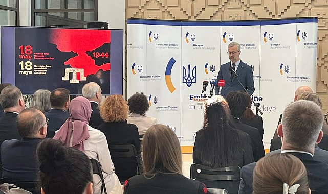 Kırım Tatar sürgünü, Ukrayna Büyükelçiliği'nde anıldı