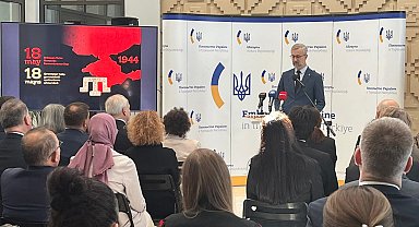 Kırım Tatar sürgünü, Ukrayna Büyükelçiliği'nde anıldı