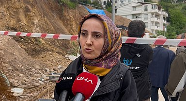 Kocaeli'de, temel kazısı sırasında toprak kaydı, 5 bina tahliye edildi
