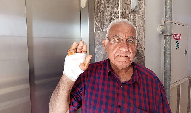 Komşusunun ısırdığı parmağı ampute edildi