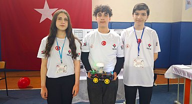 Lise öğrencilerinden orman yangınlarına robotik müdahaleli çözüm