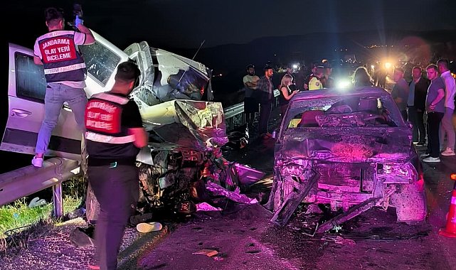 Mersin'de 3 aracın karıştığı zincirleme kaza: 1 ölü, 5 yaralı