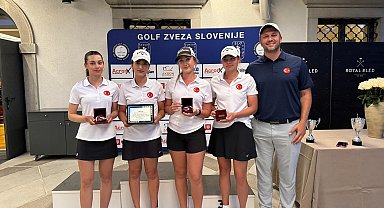 Milli golfçülerden Slovenya'da 1 altın, 1 gümüş madalya