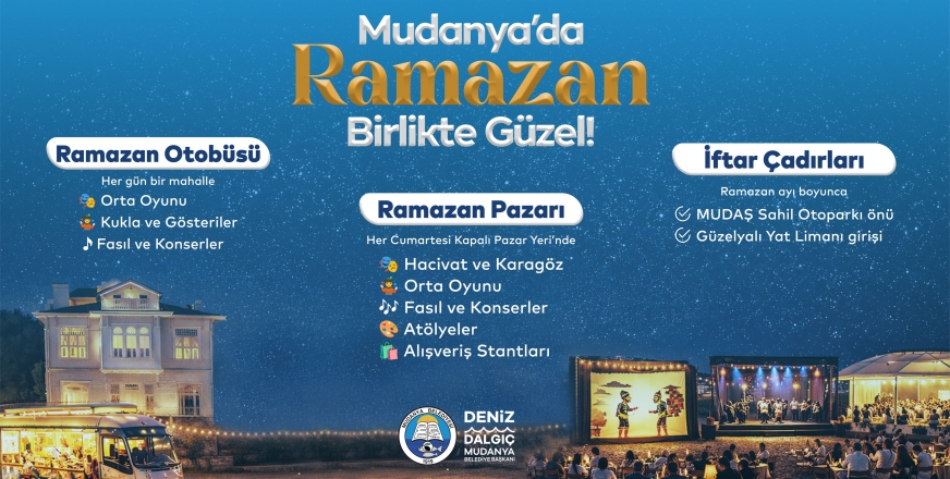 MUDANYA'DA RAMAZAN BİRLİKTE GÜZEL