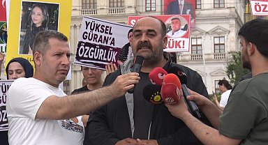 Narin Güran'ın babası Arif Güran İstanbul'da açıklama yaptı; Ahmet Minguzzi'nin mezarını ziyaret etti