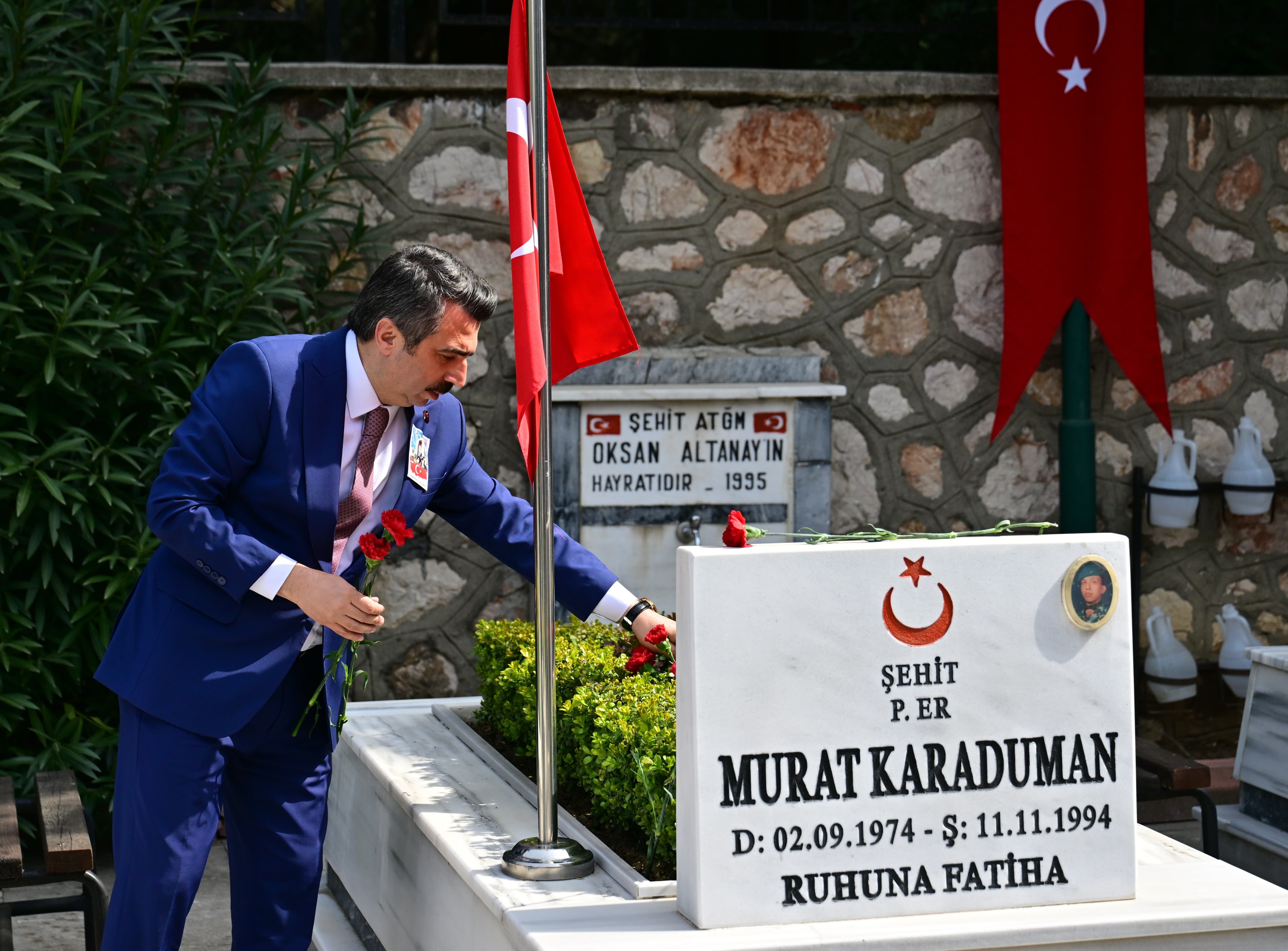 Oktay yılmaz: vatanın gerçek sahibi şehitlerimizdir