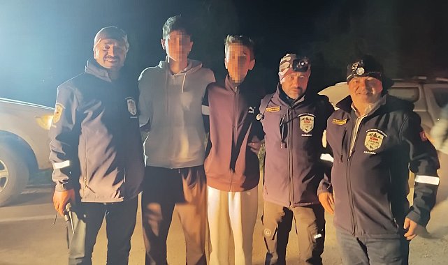 Ormanda kaybolan 2 çocuk bulundu