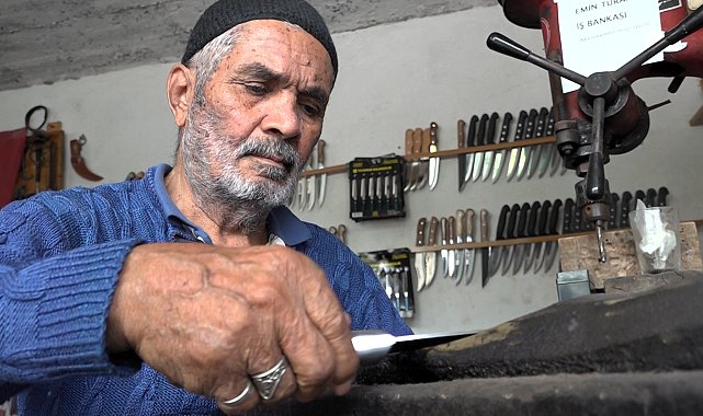 Osmaniye'nin 67 yıllık bıçak ustası