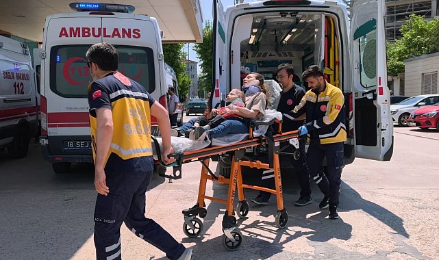 Otomobil takla attı; 1'i çocuk, 5 yaralı