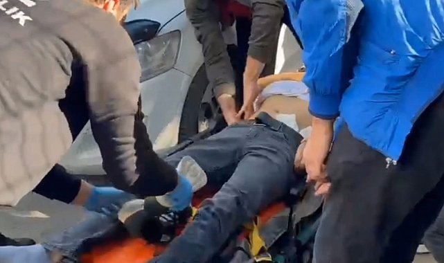 Otomobilden inerken silahlı saldırıda yaralandı