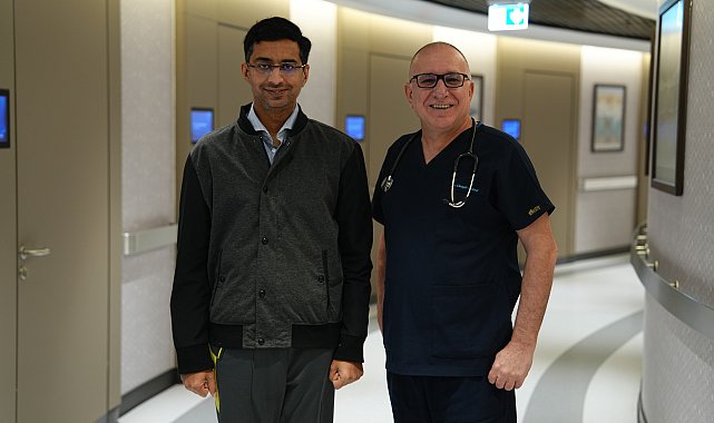 Pakistanlı doktor, kalp ameliyatı için İstanbul'a geldi