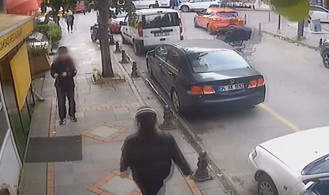 Pendik'te restorana torpil atan çocuklar kamerada