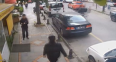 Pendik'te restorana torpil atan çocuklar kamerada