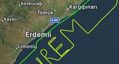 Pilottan gökyüzüne 'İrem' yazısı