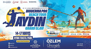Plaj voleybolu heyecanı Aydın'da yaşanacak