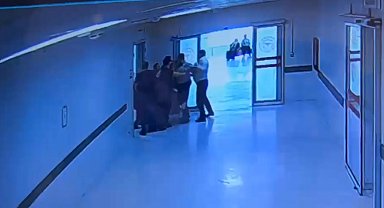 Radyasyon odasına zorla giren hasta yakını, doktora saldırdı