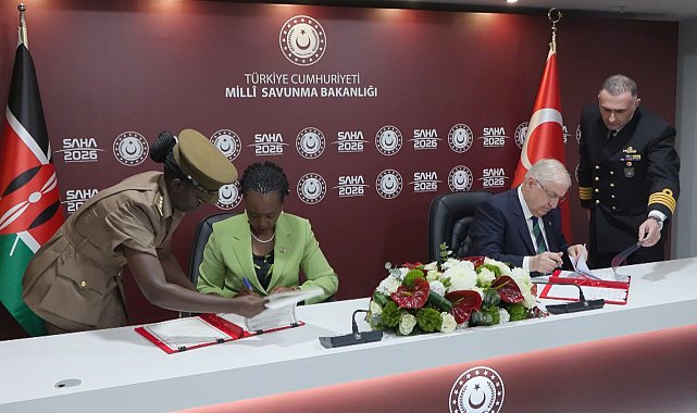 SAHA Expo'da Türkiye ile Kenya arasında savunma iş birliği anlaşması