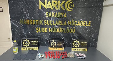 Sakarya'da uyuşturucu operasyonu; 1 tutuklama