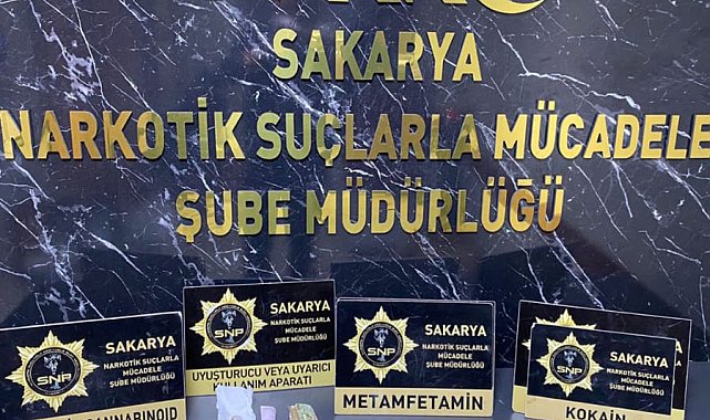 Sakarya'da uyuşturucu operasyonu: 2 tutuklama