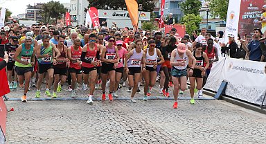 Samsun'da 19 Mayıs Yarı Maratonu koşuldu