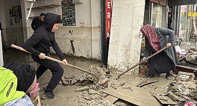 Samsun'da selin neden olduğu hasarının boyutu gün aydınlanınca ortaya çıktı