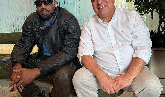 Sanatçı Kanye West İstanbul'a geldi