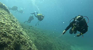 Saros Körfezi'nde su altı sezonu başladı; 17 dalış noktası var