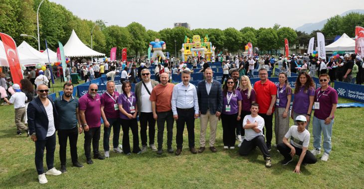 Spor Festivali’nde özel çocukların mutlu günü