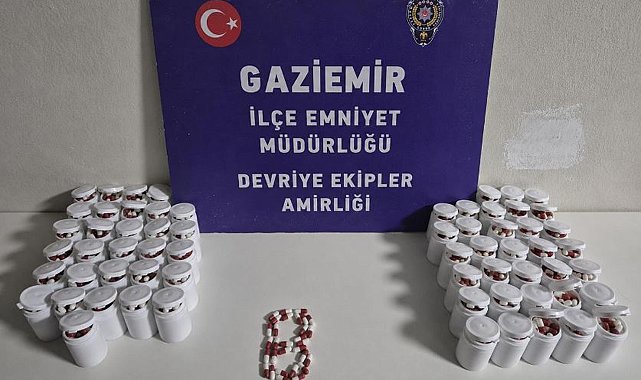 Takside 3 bin sentetik hap ile yakalanıp, gözaltına alındı