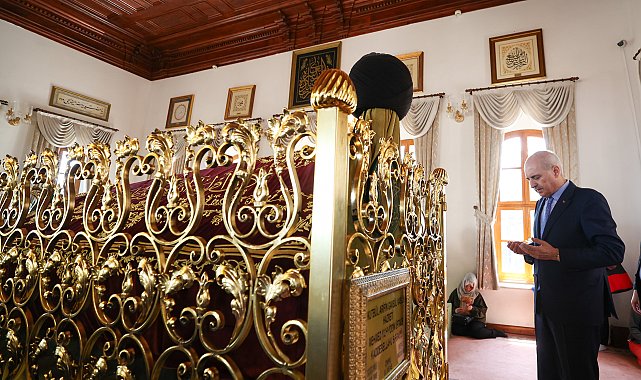 TBMM Başkanı Kurtulmuş, Bursa'da türbeleri ziyaret etti
