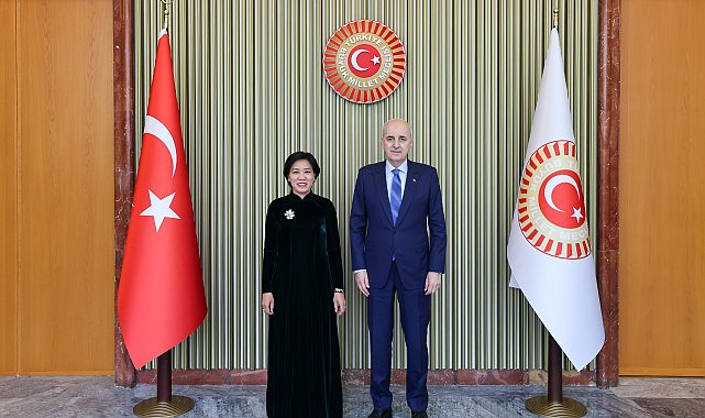 TBMM Başkanı Kurtulmuş, Vietnam Büyükelçisini kabul etti