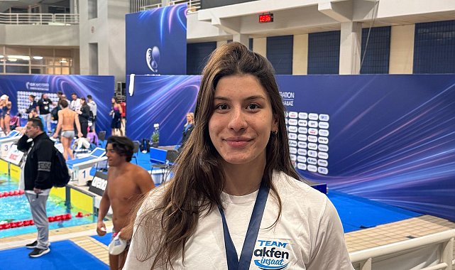 Team Akfen İnşaat sporcusu milli yüzücü Meriç Uygun'dan uluslararası başarı