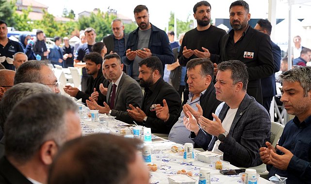 Tekirdağ'da şehit 2 polis memuru için mevlit okutuldu