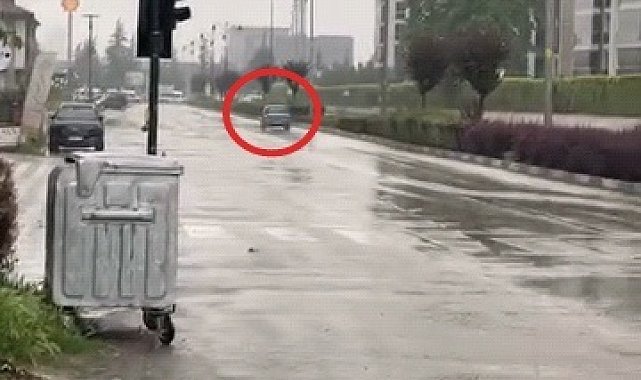 Ters yönde 3 kilometre ilerleyen sürücüye 20 bin TL ceza