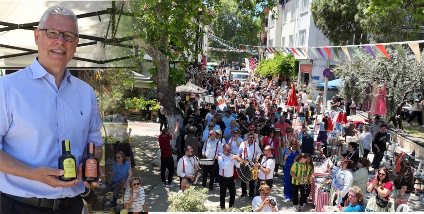 TİRİLYE’DE 2. ZEYTİN ÇİÇEĞİ FESTİVALİ BAŞLADI