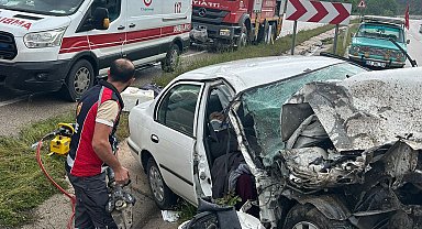 Tokat'ta trafik kazası: 5 yaralı