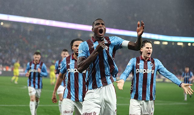 Trabzonspor'da Onuachu, Sörloth'u geride bıraktı