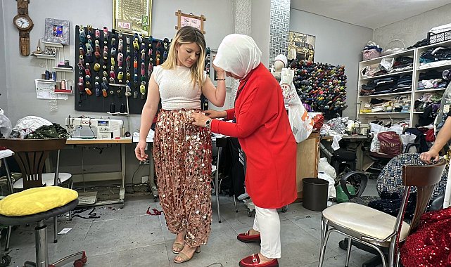 Trakya'da yayılan 'şalvar gecesi' kültürü, terzilerde hareketliliği arttırdı