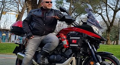 Tünelde otomobille çarpışan motosiklet sürücüsü toprağa verildi