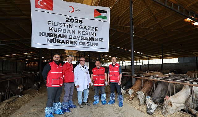 Türk Kızılay'ın vekaletle kurban kesimleri sürüyor