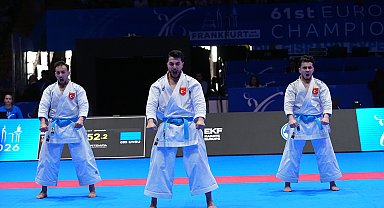 Türkiye Karate Erkek Kata Takımı Avrupa ikincisi oldu